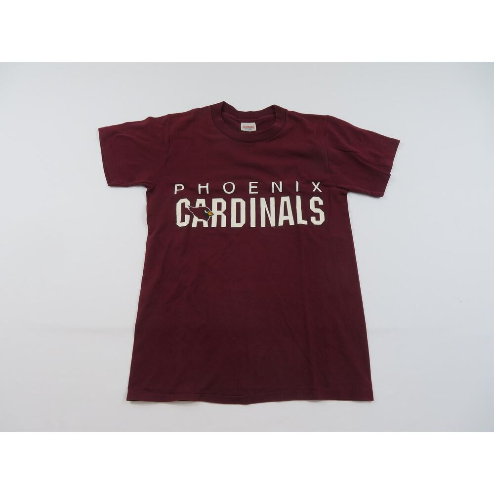 Phoenix Cardinals T-shirt Maroon Burgandy White Sz M 1980s